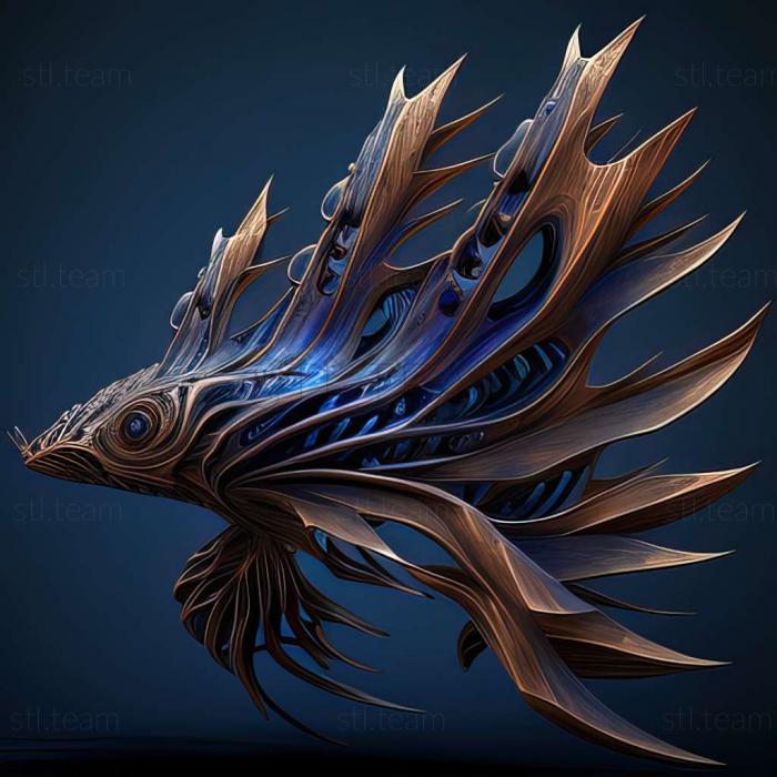 3D model Glaucus atlanticus (STL)